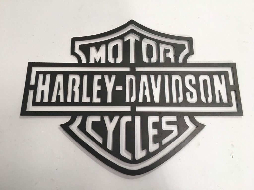 personalized harley davidson signs